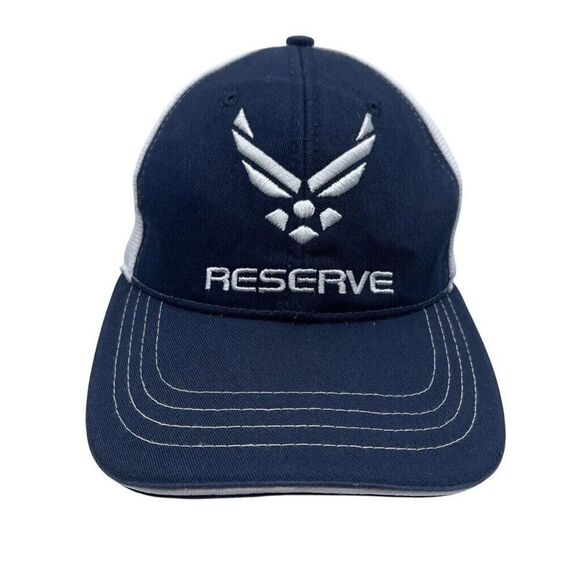 Air Force Reserve Other - Air Force Reserve  Unisex Baseball Cap Blue White  Hook Loop 6 Panel OS Reserve